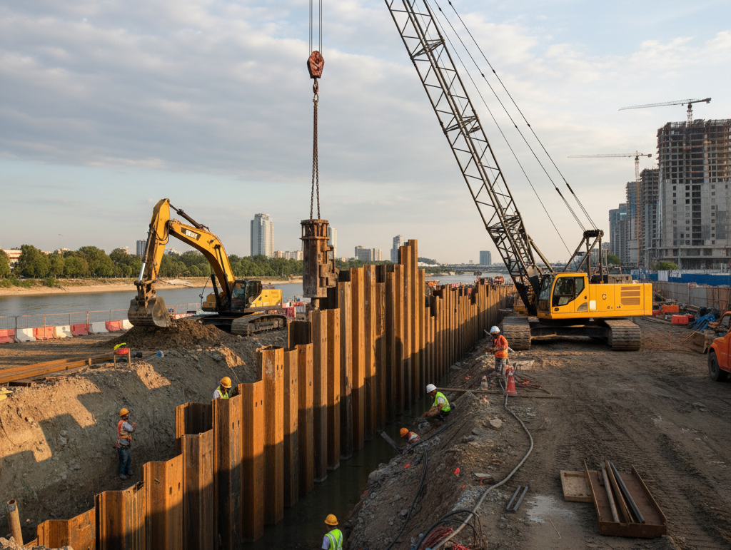 Ustanovka-shpuntovogo-ograzhdeniya